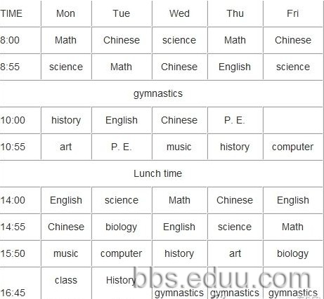 小学升初中-英语阅读理解练习题(第三套)Millie